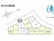 帯広市川西町の土地区画図 帯広市川西町の土地区画図