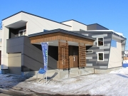 帯広市稲田町の新築一戸建て外観 帯広市稲田町の新築一戸建て外観